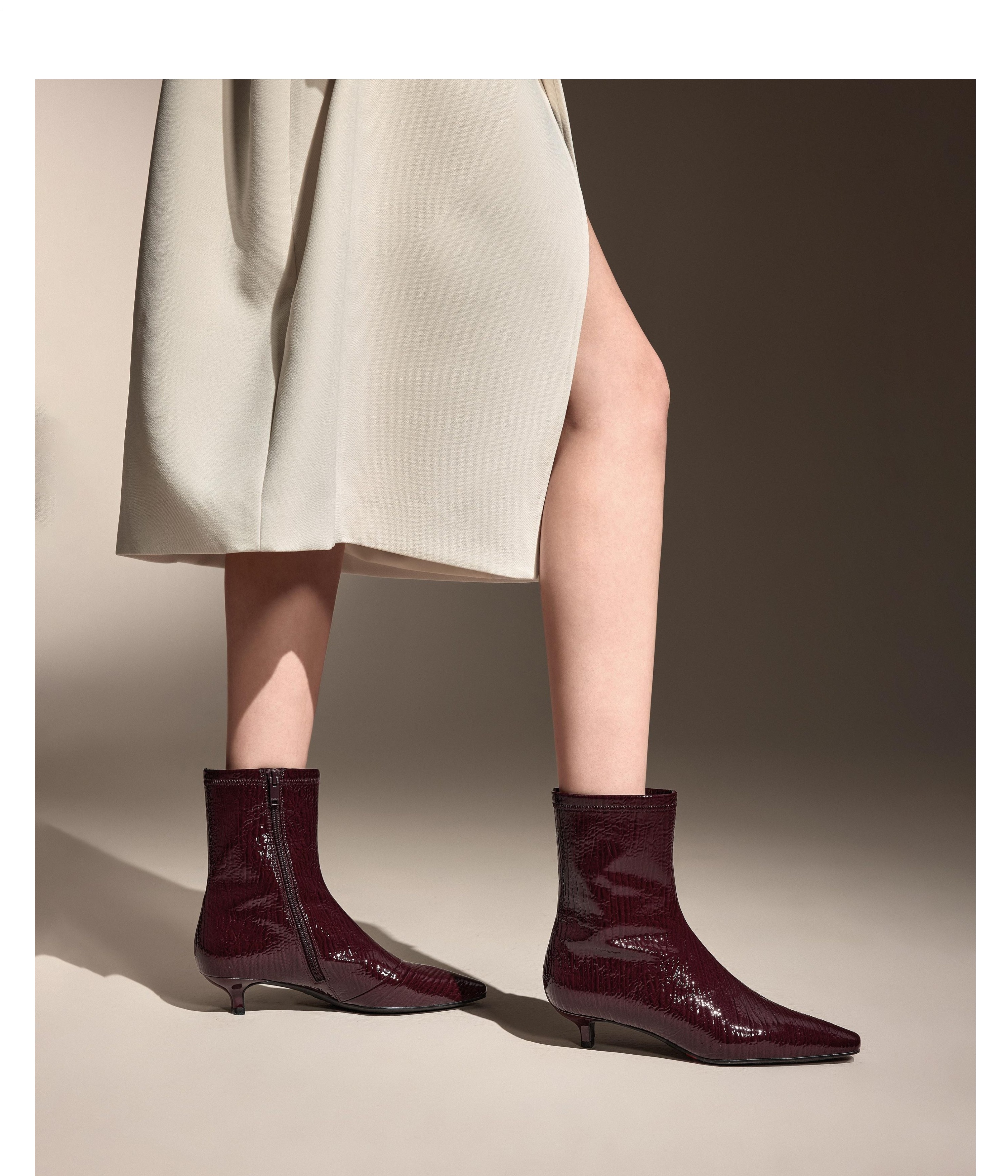 【思加图staccatoeyx10dz4夜空黑】思加图2024冬季新款暗夜精灵中靴