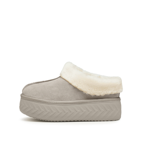 思加图2024冬季新款栗子面包雪地靴厚底保暖短靴女时装靴EA102DD4