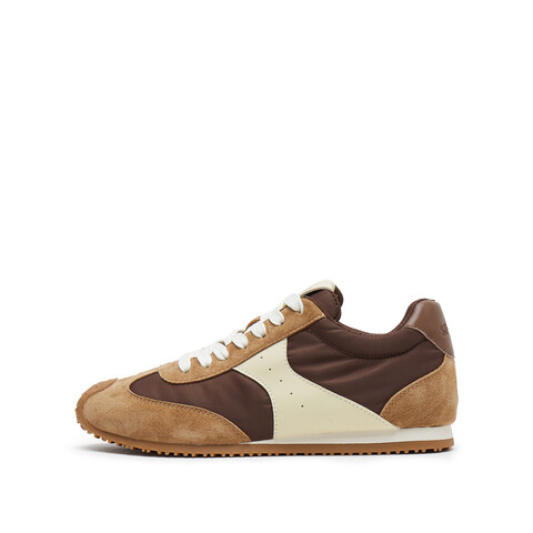 思加图2024春季百搭德训鞋阿甘鞋运动休闲鞋平底鞋女鞋子S1831AM4