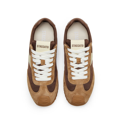 思加图2024春季百搭德训鞋阿甘鞋运动休闲鞋平底鞋女鞋子S1831AM4