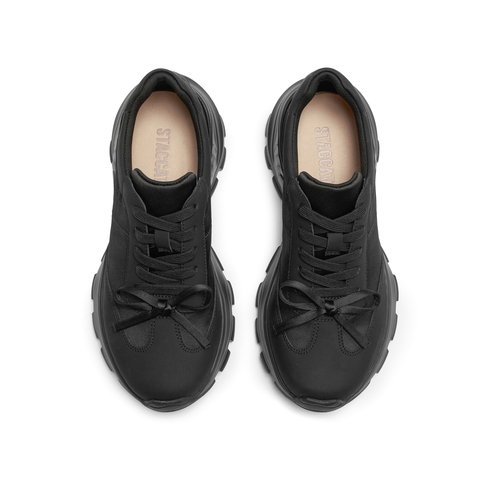 思加图2024秋季甜酷老爹鞋厚底增高运动休闲鞋系带女鞋子Y2457CM4