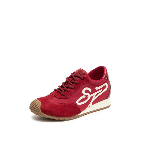 思加图2024秋季复古德训鞋厚底增高运动休闲鞋女满帮鞋S3283CM4