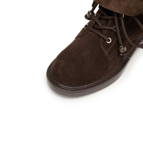 思加图2024冬季复古马丁靴中靴厚底增高时装靴女靴子B8189DZ4