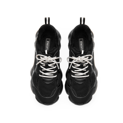 思加图2025春季新款甜酷老爹鞋厚底增高运动休闲鞋女鞋ECE85AM5