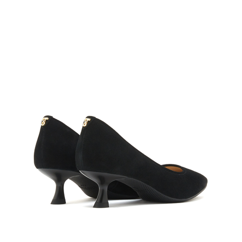 思加图2025春季新款优雅气质单鞋中跟鞋浅口鞋通勤女皮鞋EGK05AQ5