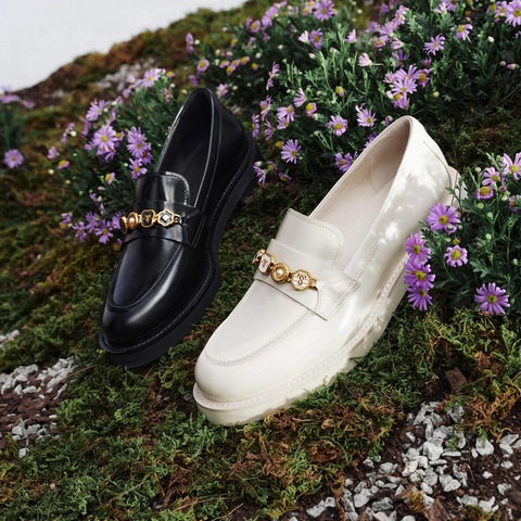 思加图2025春季新款四便爵士乐福鞋英伦风粗跟小皮鞋女单鞋9UL01AA5