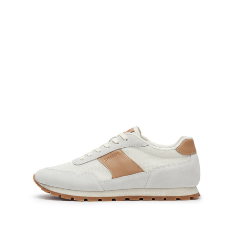 思加图2025春季新款穿行者德训鞋阿甘鞋运动休闲鞋透气系带男鞋H2771AM5