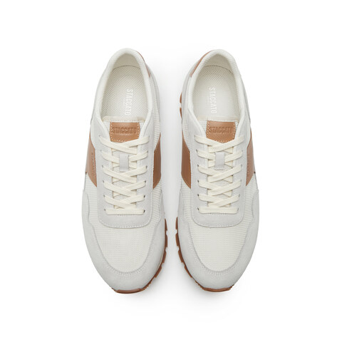 思加图2025春季新款穿行者德训鞋阿甘鞋运动休闲鞋透气系带男鞋H2771AM5