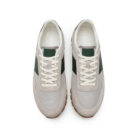 思加图2025春季新款穿行者德训鞋阿甘鞋运动休闲鞋透气系带男鞋H2771AM5