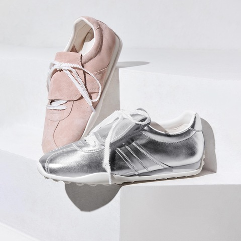 思加图2025春季新款百搭德训鞋小白鞋运动休闲鞋女单鞋F0161AM5