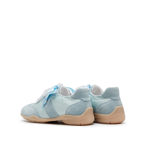 思加图2025春季新款甜酷德训鞋阿甘鞋小白鞋运动休闲鞋女鞋J2413AM5