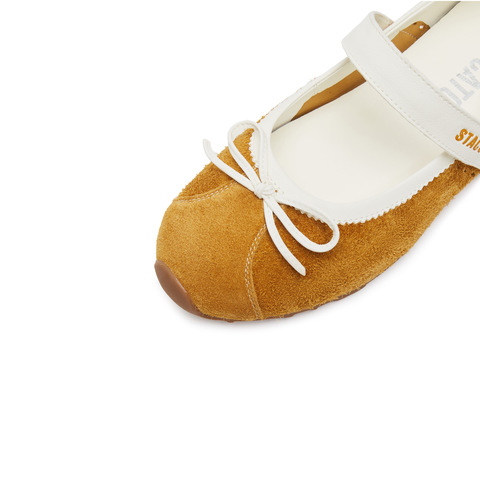 思加图2025春季新款甜美玛丽珍鞋平底鞋浅口鞋单鞋女鞋子J5051AQ5