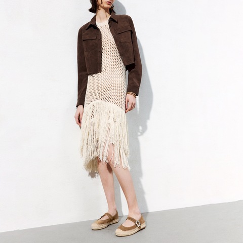 思加图2025春季新款小麦方糖玛丽珍鞋渔夫鞋平底鞋浅口鞋女单鞋9UA49AQ5