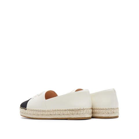 思加图2025春季新款大麦鞋渔夫鞋平底懒人鞋一脚蹬女单鞋EDT18AA5