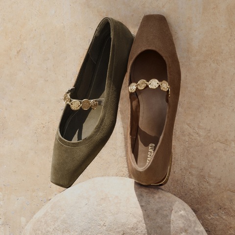 思加图2025春季新款多宝鞋玛丽珍鞋平底鞋浅口鞋法式女单鞋EWV03AQ5