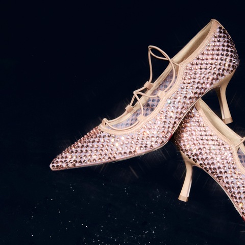 思加图2025春季新款捕梦仙女鞋细高跟鞋玛丽珍鞋浅口女单鞋EC130AQ5