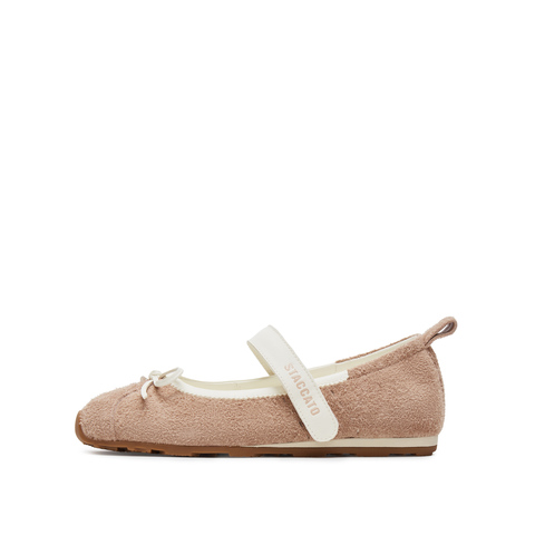 思加图2025春季新款甜美玛丽珍鞋平底鞋浅口鞋单鞋女鞋子J5051AQ5