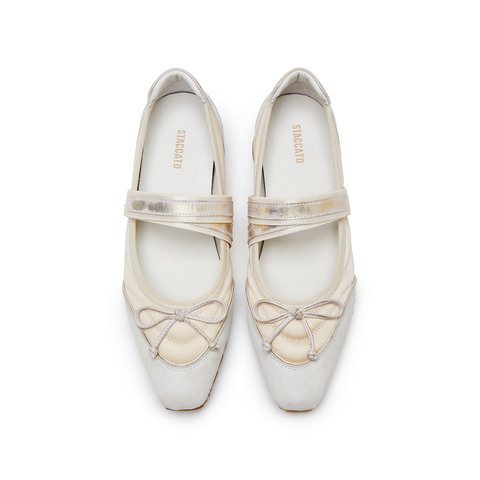 思加图2025春季新款时尚玛丽珍鞋浅口鞋单鞋休闲鞋女鞋H2389AQ5