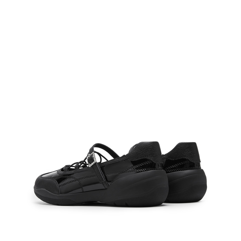 思加图2025春季新款魔镜魔镜芭蕾舞鞋平底鞋银色单鞋女鞋EB306AA5