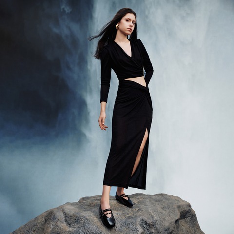 思加图2025春季新款金箔鞋芭蕾舞鞋玛丽珍鞋平底鞋浅口单鞋女鞋子EA918AQ5