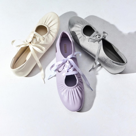 思加图2025春季新款奶油鞋芭蕾舞鞋平底鞋单鞋女鞋S3060AA5