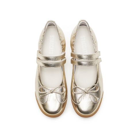 思加图2025春季新款甜美玛丽珍鞋平底鞋浅口鞋单鞋女鞋EPN15AQ5