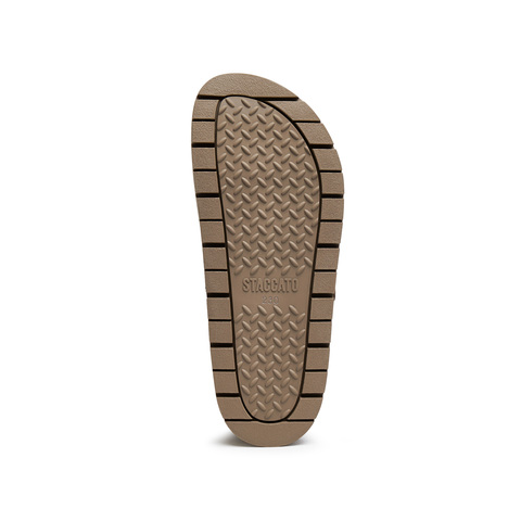 思加图2025春季新款复古勃肯鞋大头鞋穆勒拖凉拖鞋女凉鞋EA821AH5