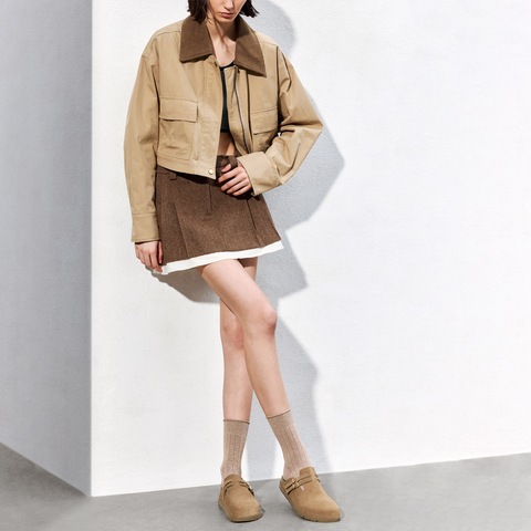 思加图2025春季新款复古勃肯鞋大头鞋穆勒拖凉拖鞋女凉鞋EA821AH5