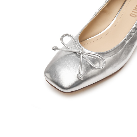 思加图2025春季新款奶油鞋粗跟鞋浅口单鞋温柔软底女鞋子S5630AQ5