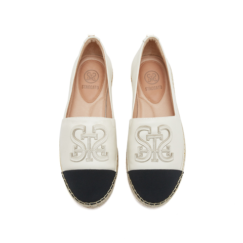 思加图2025春季新款渔夫鞋一脚蹬懒人鞋女单鞋EDT12AA5