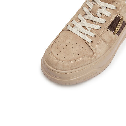 思加图2025春季新款补丁鞋厚底增高板鞋运动休闲鞋女鞋EUW06AM5