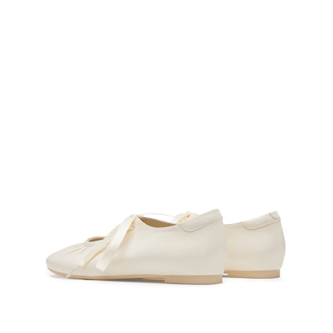 思加图2025春季新款奶油鞋芭蕾舞鞋平底鞋单鞋女鞋S3060AA5