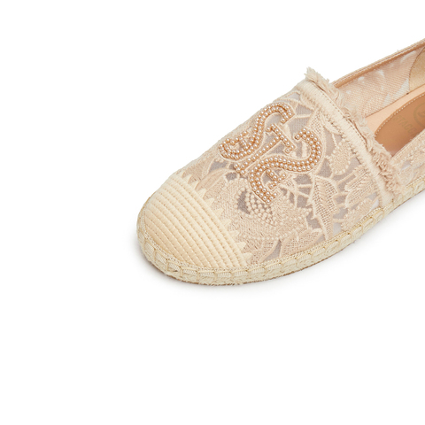 思加图2025春季新款渔夫鞋一脚蹬平底鞋懒人鞋单鞋女鞋9UA89AA5