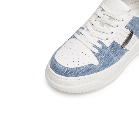 思加图2025春季新款补丁鞋厚底增高板鞋运动休闲鞋女鞋EUW06AM5