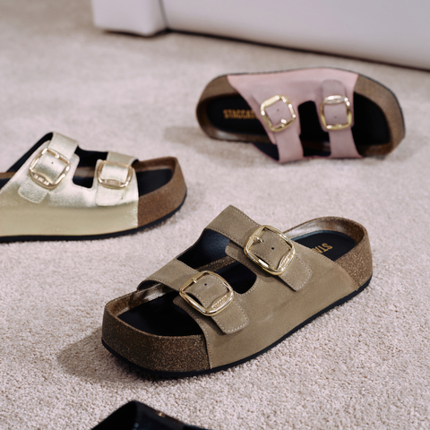 思加图2025夏季新款金沙慢履勃肯拖鞋厚底凉拖鞋外穿女鞋ED104BT5