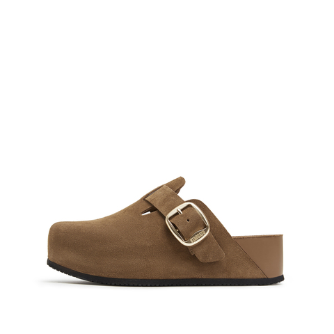 思加图2025春季新款摩卡庄园勃肯鞋厚底增高凉拖鞋女凉鞋ET001AH5