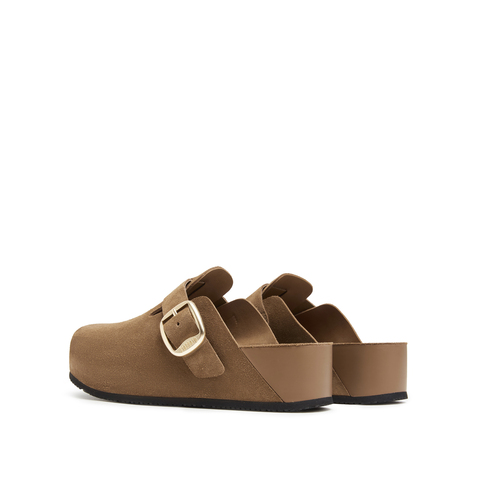 思加图2025春季新款摩卡庄园勃肯鞋厚底增高凉拖鞋女凉鞋ET001AH5