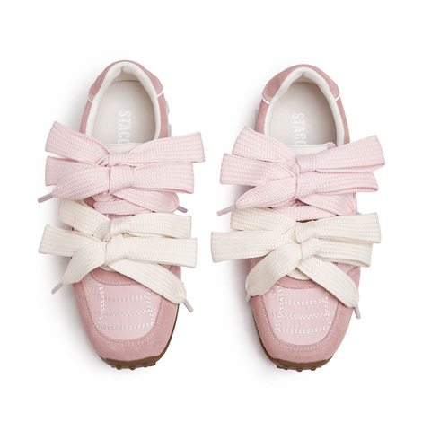 思加图2025春季新款蝴蝶酥芭蕾风德训鞋阿甘鞋百搭休闲运动鞋S1211AM5