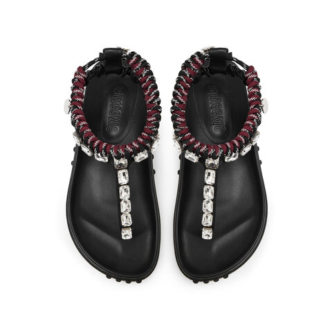 思加图2025夏季新款时尚夹脚人字拖厚底沙滩凉鞋女凉鞋H6050BL5