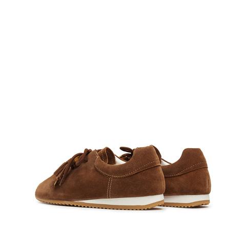 思加图2025秋季新款复古百搭运动休闲鞋小白鞋系带单鞋女鞋L2110CM5