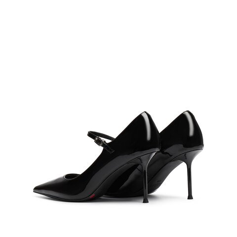 思加图2025秋季新款红玫瑰优雅玛丽珍鞋婚鞋高跟鞋浅口单鞋女H8001CQ5