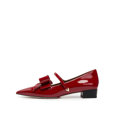 思加图2025秋季新款桃乐丝法式玛丽珍鞋浅口鞋单鞋女小皮鞋EG417CQ5