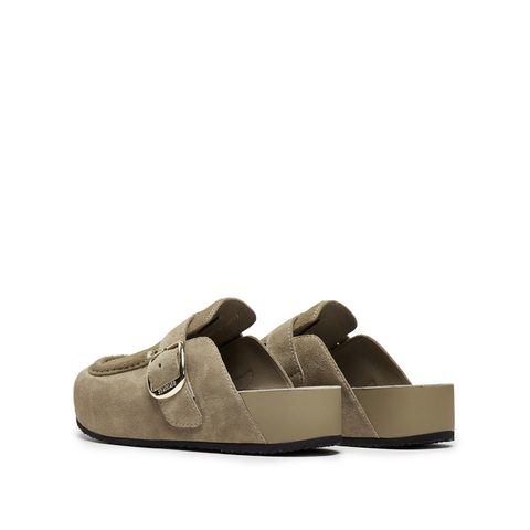 思加图2025秋季新款小笨拖勃肯鞋半拖穆勒拖厚底拖鞋外穿女EG102CH5