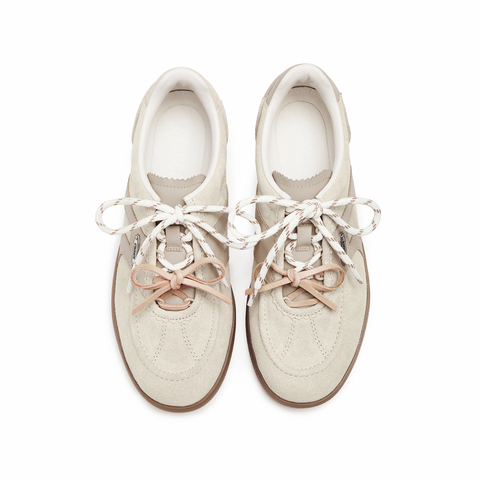 思加图2025秋季新款小音符复古德训鞋运动休闲板鞋女单鞋EE934CM5