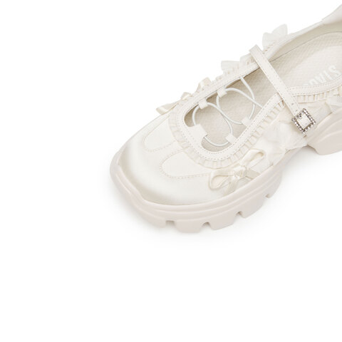 思加图2025秋季新款甜酷玛丽珍鞋厚底增高运动休闲鞋女鞋ECE87CM5