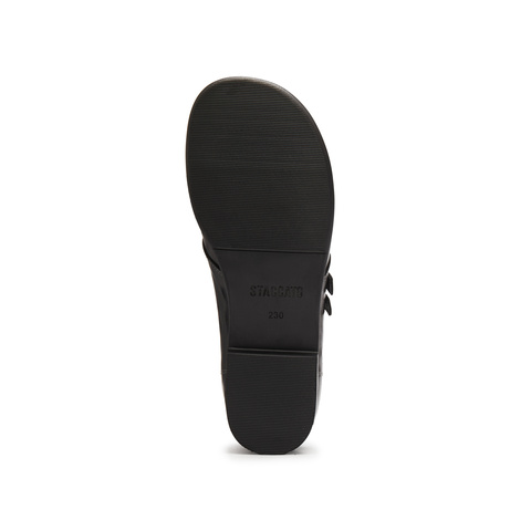 思加图2025秋季新款复古玛丽珍鞋平底鞋浅口单鞋小皮鞋女J1578CQ5