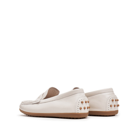 思加图2025秋季新款英伦风乐福鞋奶油鞋一脚蹬平底女单鞋S9591CA5