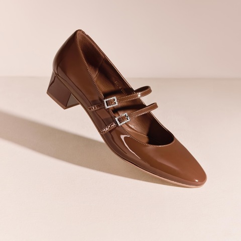 思加图2025秋季新款法式优雅玛丽珍鞋浅口鞋单鞋粗跟女鞋B2318CQ5