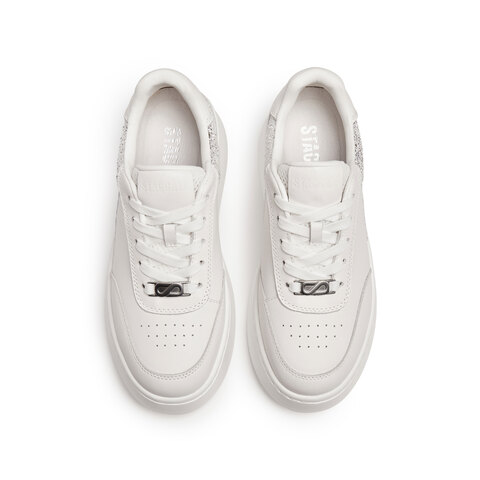 思加图2025秋季新款百搭小白鞋厚底增高板鞋休闲鞋女单鞋S0316CM5