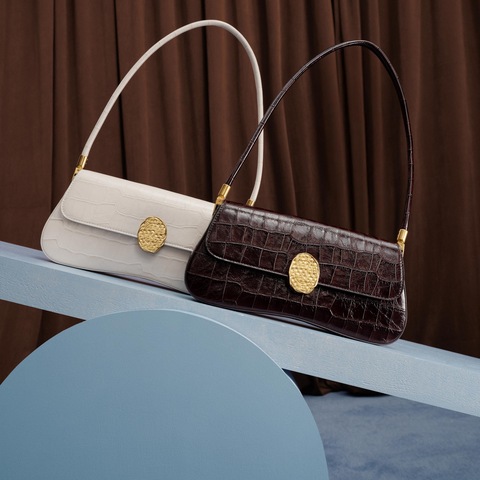 思加图2025秋季新款通勤腋下包单肩包手拎包气质背提包X8250CX5